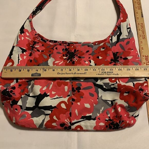 Thirty-one hobo bag.  Cloth/Reversible & washable.  Like new - Picture 3 of 5